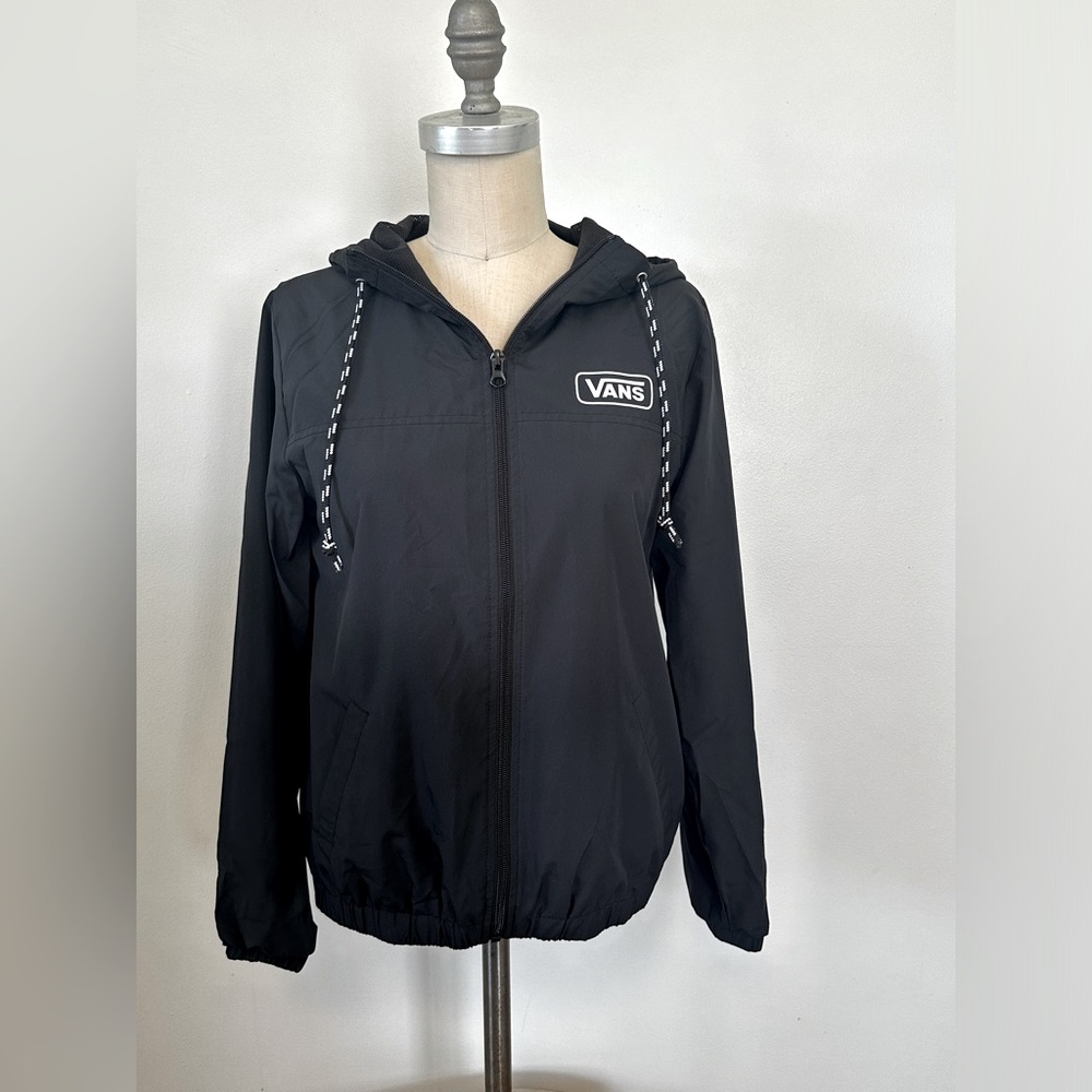 Vans Windbreaker Full Zip Jacket Size XS